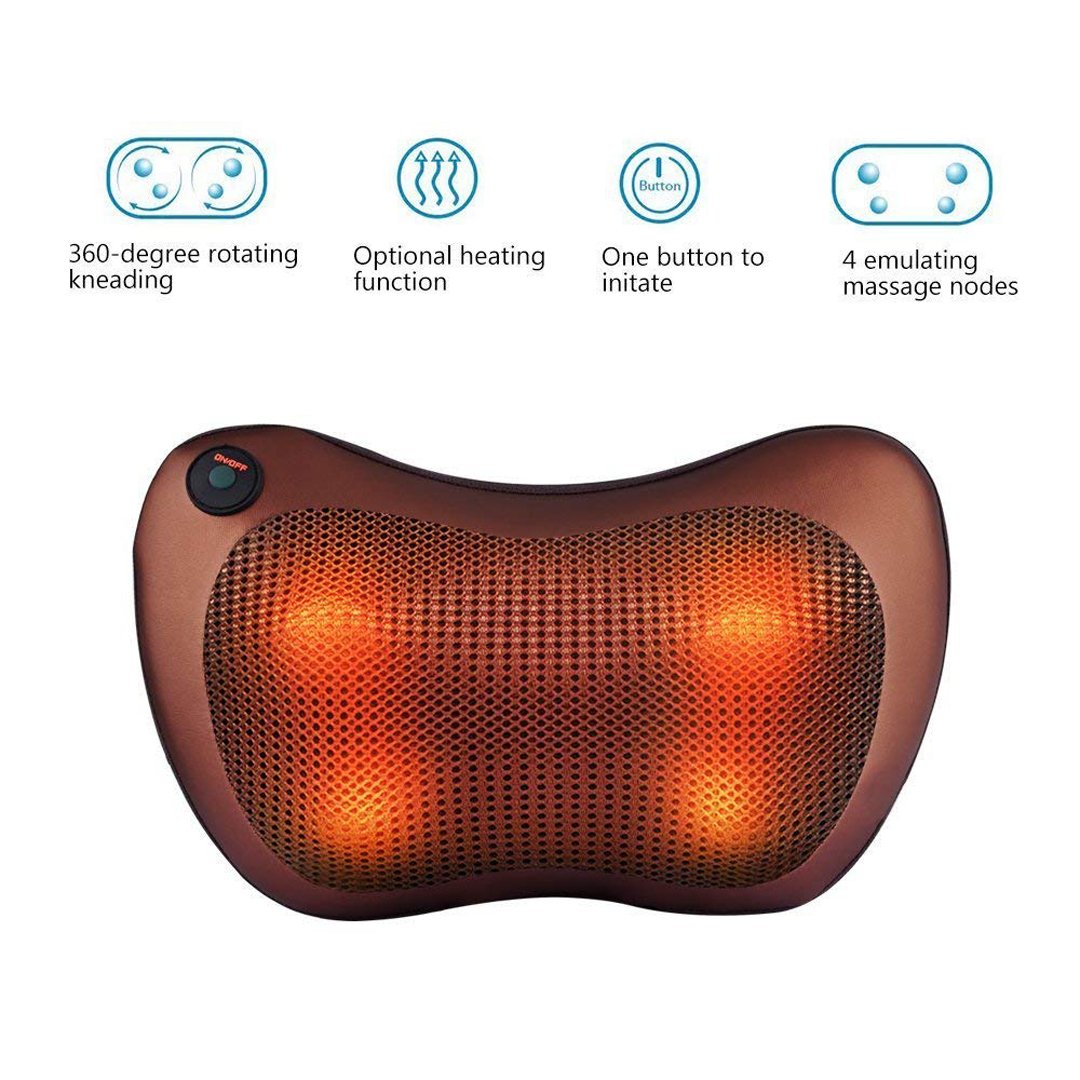 Thermal Massage Pillow For Home & Car